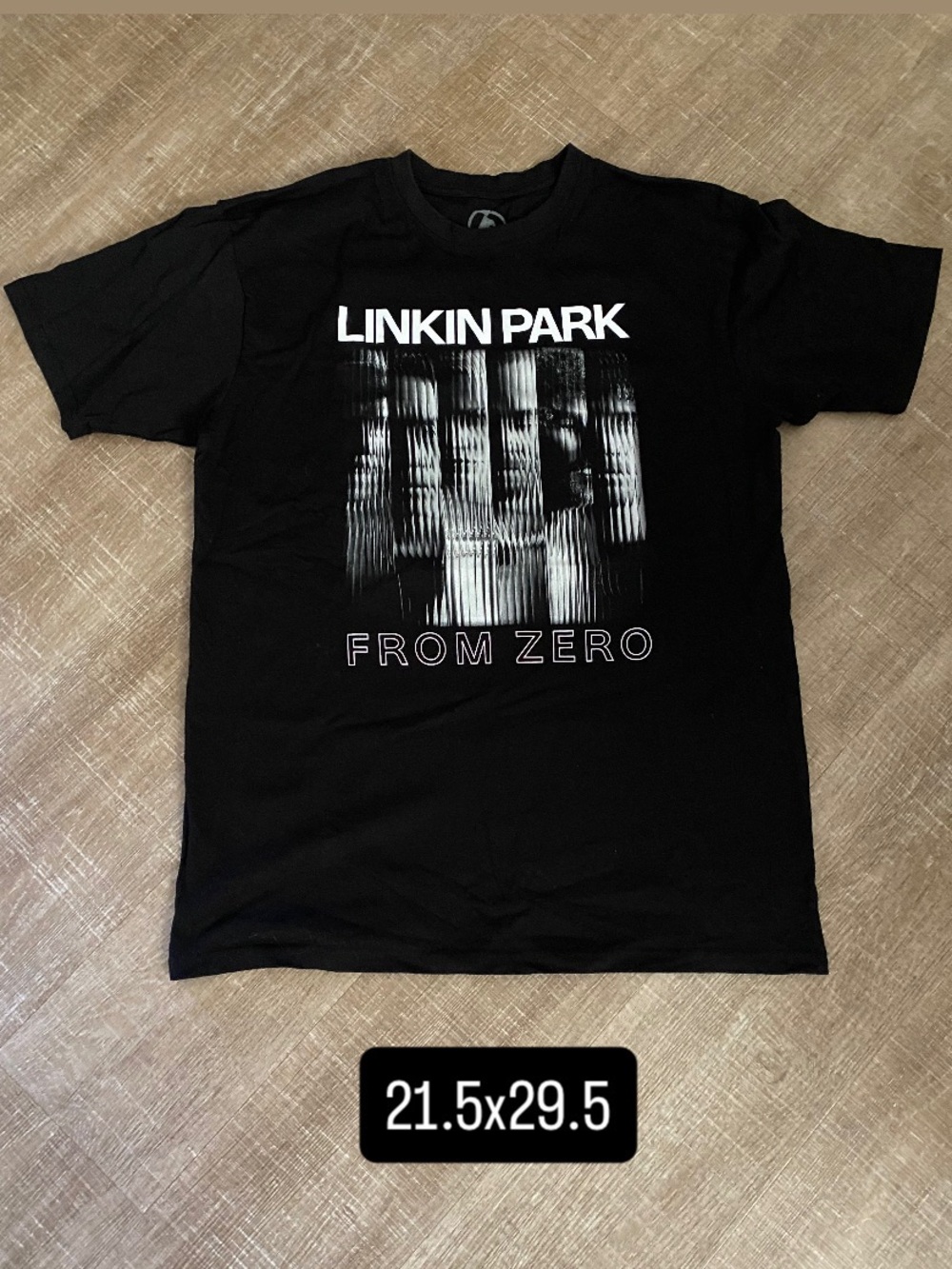 Black Linkin Park From Zero concert tee size L